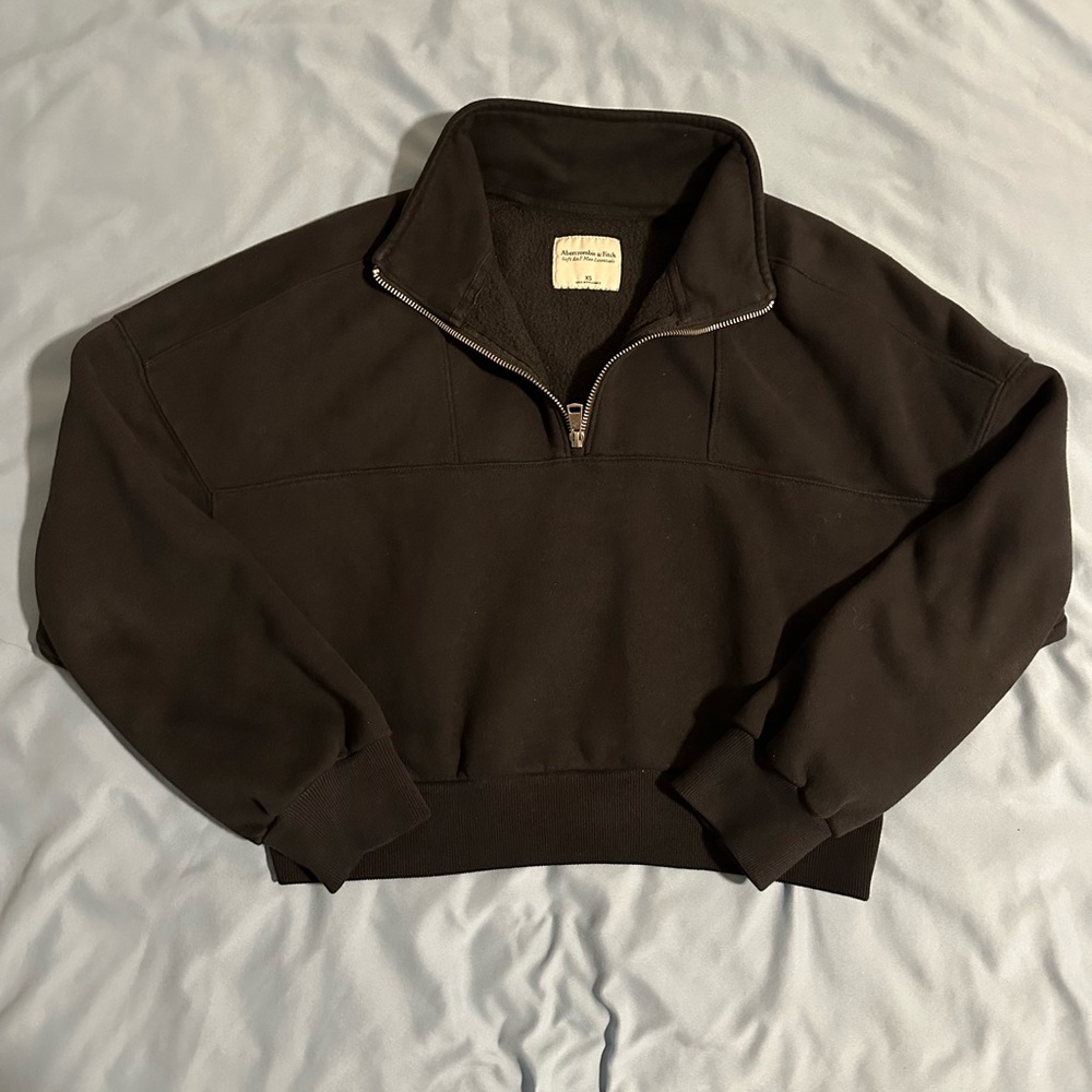 A&F Women's Half-Zip Pullover